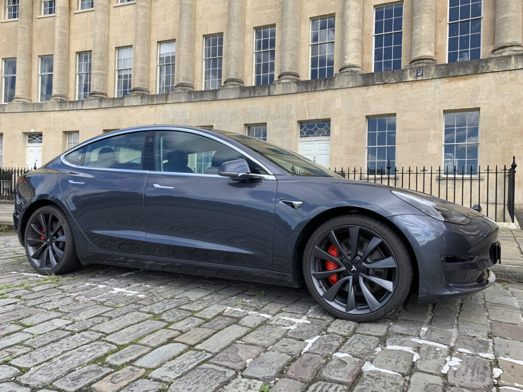 Tesla Model 3 | Luxury Wedding Car Hire Bath